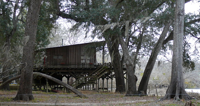 stilt house